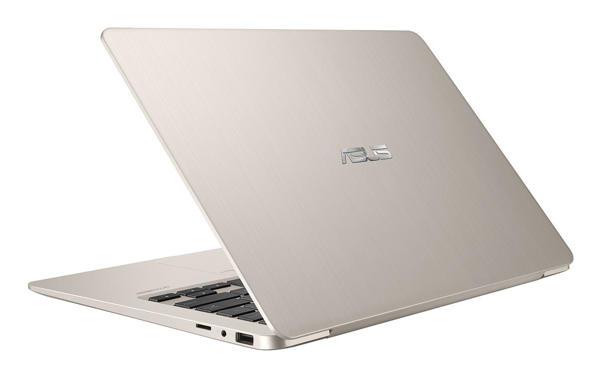 ASUS Notebook VivoBook S14 S406UA-BM012T, gold - Ausstellungsstück Notebook, 14 Zoll, Full-HD, Intel® Core™ i5-8250U Prozessor
(6MB Cache, bis zu 3.40 GHz), 8 GB, 256 GB SSD