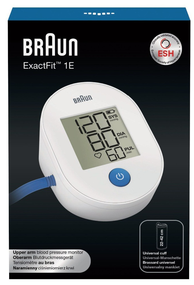 Biały ciśnieniomierz z wyświetlaczem i tekstem na białej powierzchni.