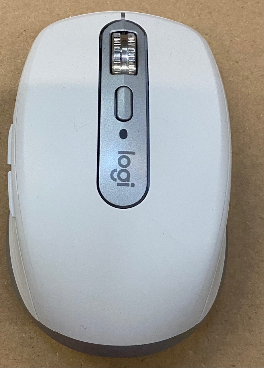 OUTLET - Mysz bezprzewodowa LOGITECH MX Anywhere 3S dla Mac Jasnoszary (Pale Gray) Szaro-srebrny