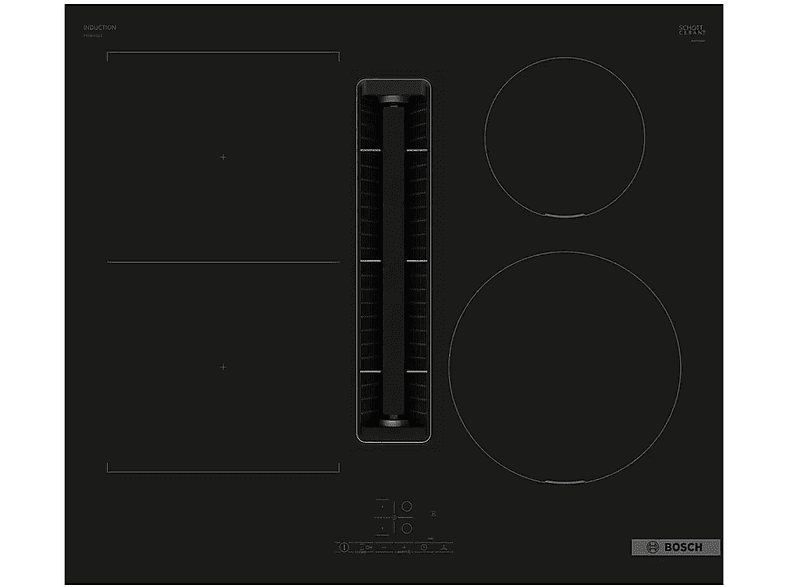 immagine di Bosch PVS611B16E Piano Cottura a Induzione 4 Fuochi 59,2 cm (Nero)