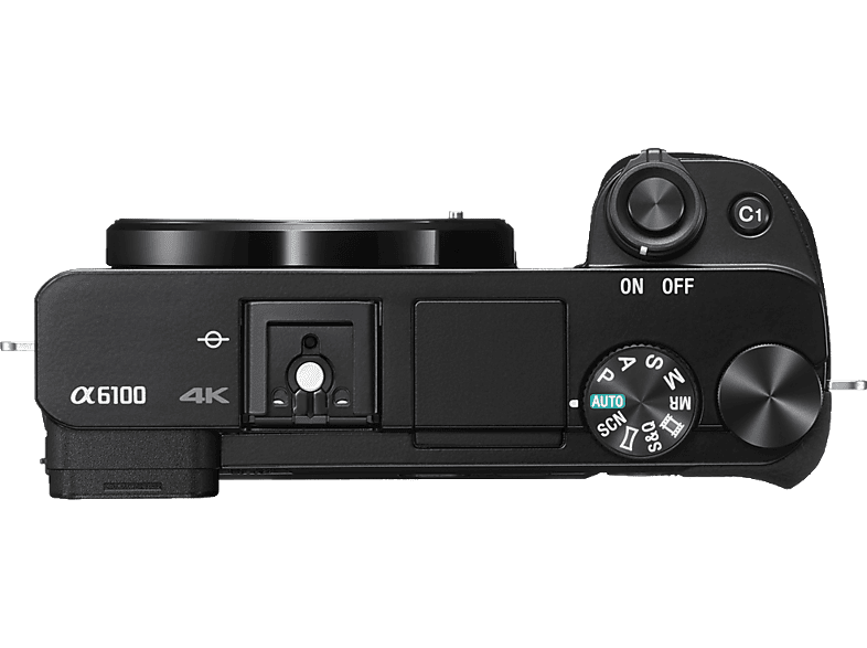 Sony Alpha 6100 Body + E PZ 16-50 mm F3.5-5.6 OSS II APS-C Systemkamera mit Objektiv 16-50 mm, Schwarz; Systemkamera Set — Foto 5 von 5