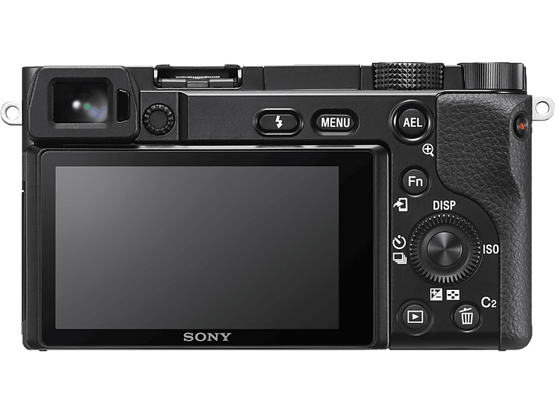 Sony Alpha 6100 Body + E PZ 16-50 mm F3.5-5.6 OSS II APS-C Systemkamera mit Objektiv 16-50 mm, Schwarz; Systemkamera Set — Foto 4 von 5