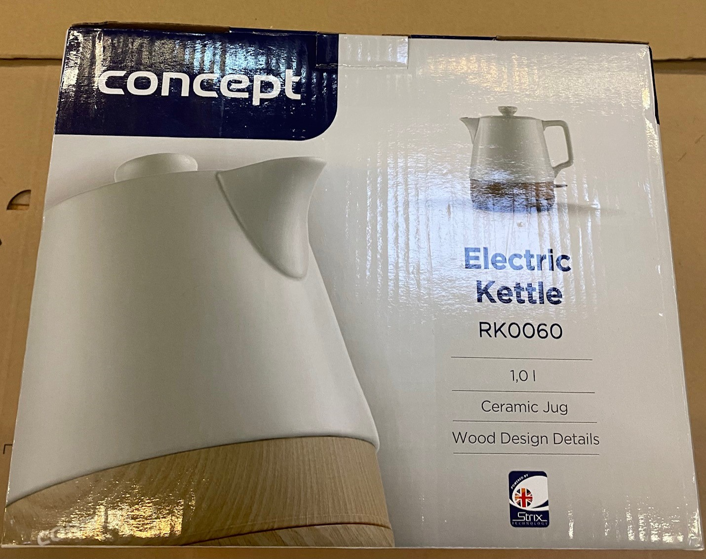 OUTLET - Czajnik bezprzewodowy CONCEPT RK0060 Biały