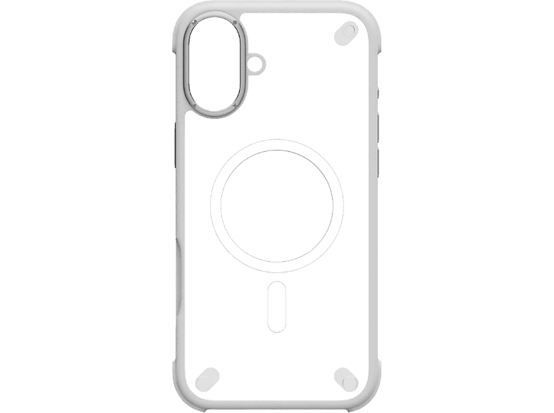 MOMAX MUAP24LA Air CaseForm Magnetic Case iPhone 16 Plus Telefon Kılıfı Açık Gri