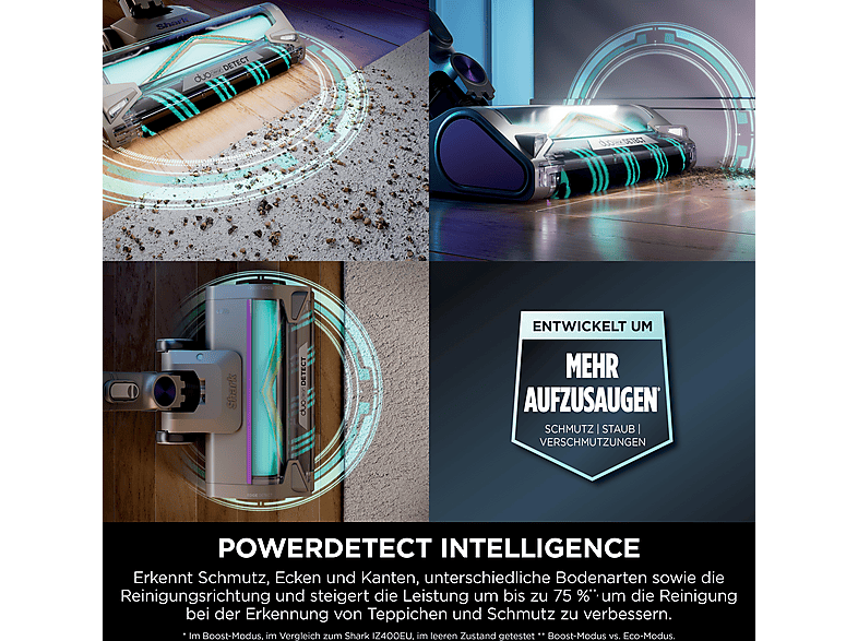 Thumbnail - SHARK IP1251EUT PowerDetect Stielsauger, Akkubetrieb