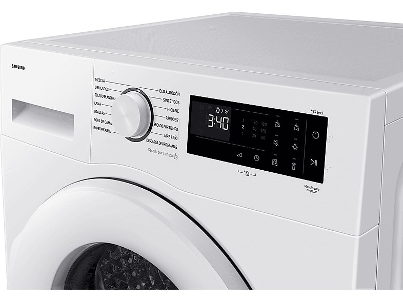 SAMSUNG DV90DG52A0TEEG Wärmepumpentrockner (9 kg, Weiß)