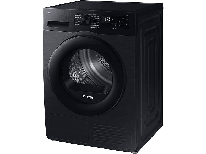 SAMSUNG DV90DG52A0ABEG Trockner (9 kg, Schwarz)