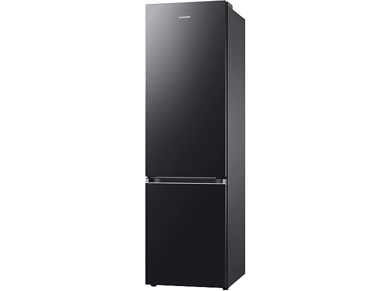 SAMSUNG RL 38 T 607 BB 1/EF Kühlgefrierkombination (B, 387 l, 2030 mm hoch, Premium Black Steel)