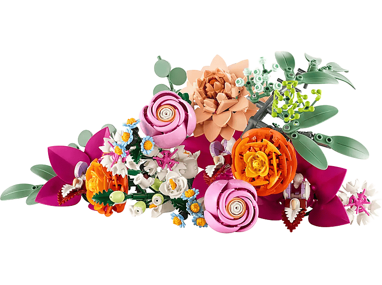 LEGO 10342 Icons Botanicals Piękny bukiet różowych kwiatów – zdjęcie 2