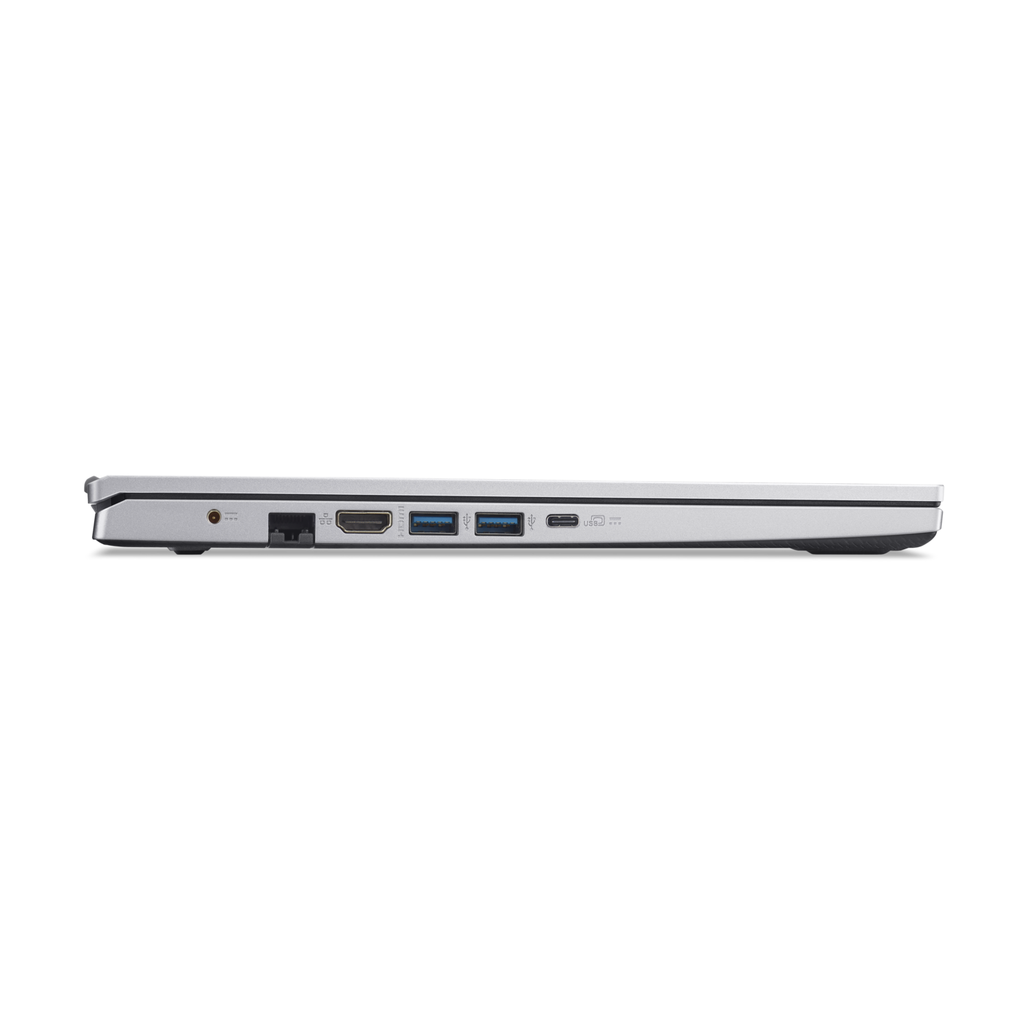 A black computer case with a glass panel, showing internal components.