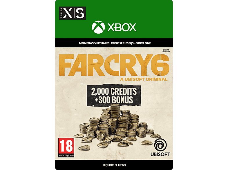 Xbox Series X S & One Far Cry® 6 Virtual Currency Medium Pack (2,300 Credits) (Código de descarga)