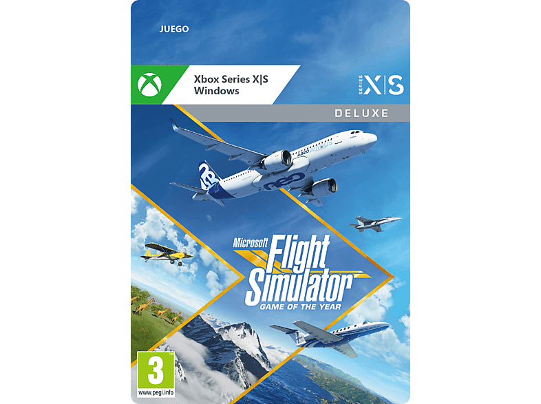 Xbox Series X S & Windows PC Microsoft Flight Simulator Deluxe Edition (Código de descarga)