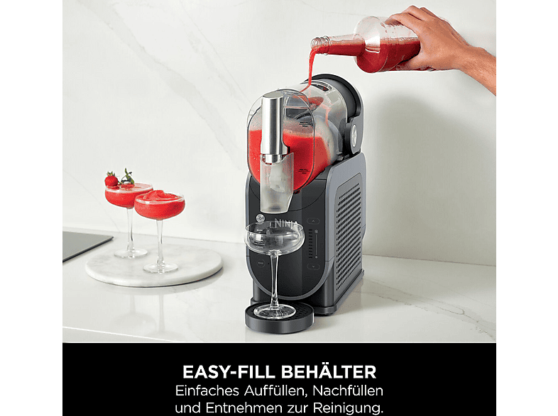 NINJA FS301EU Slushi Eismaschine (800 Watt, Blau/Grau)