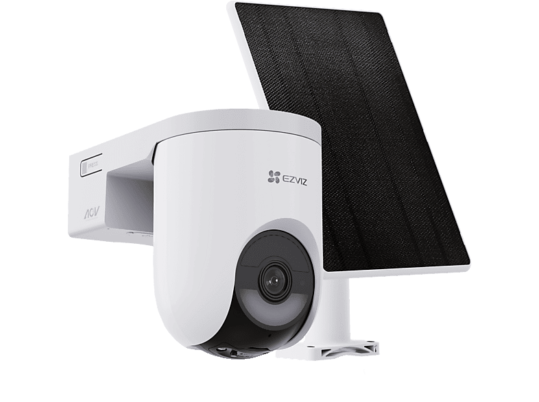 Ezviz HB8 2K Lite Caméra de Surveillance Sans Fil avec Panneau Solaire