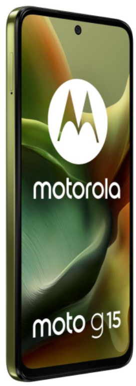 Zielony smartfon Motorola Moto G15.
