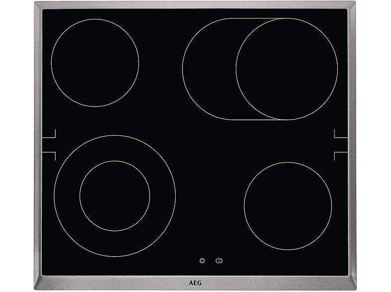 AEG OO10HSM (OU5AE20SM+HE604062XB), Einbauherdset (Strahlungsbeheizte Kochzonen, A+, 72 l)