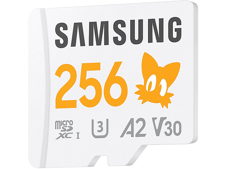 Karta pamięci microSDXC + adapter SAMSUNG PRO Plus MB-MD256SA/LC1 256GB Biały – zdjęcie 2