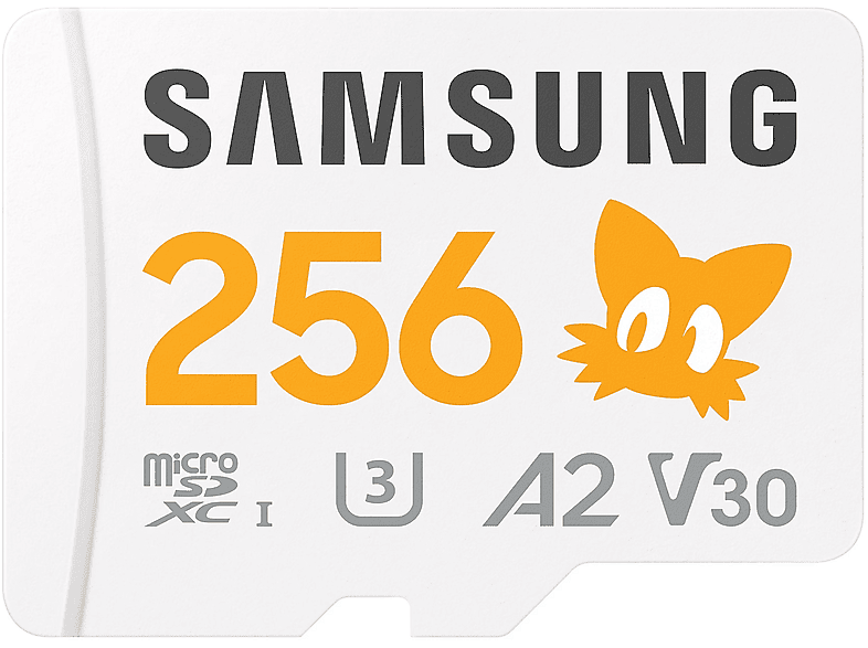 Karta pamięci microSDXC + adapter SAMSUNG PRO Plus MB-MD256SA/LC1 256GB Biały – zdjęcie 3