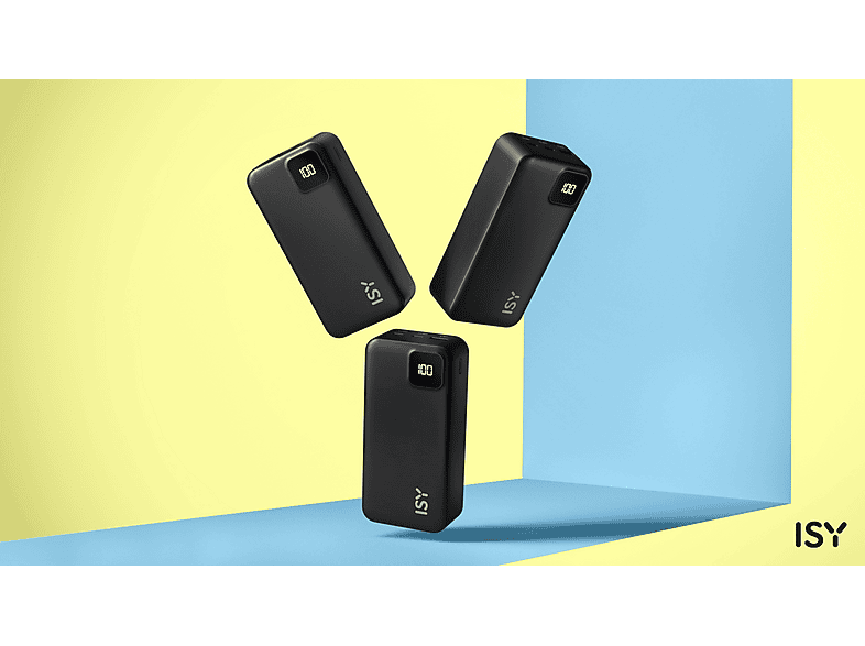 Thumbnail - ISY IPP-27000 Powerbank 27000 mAh Schwarz