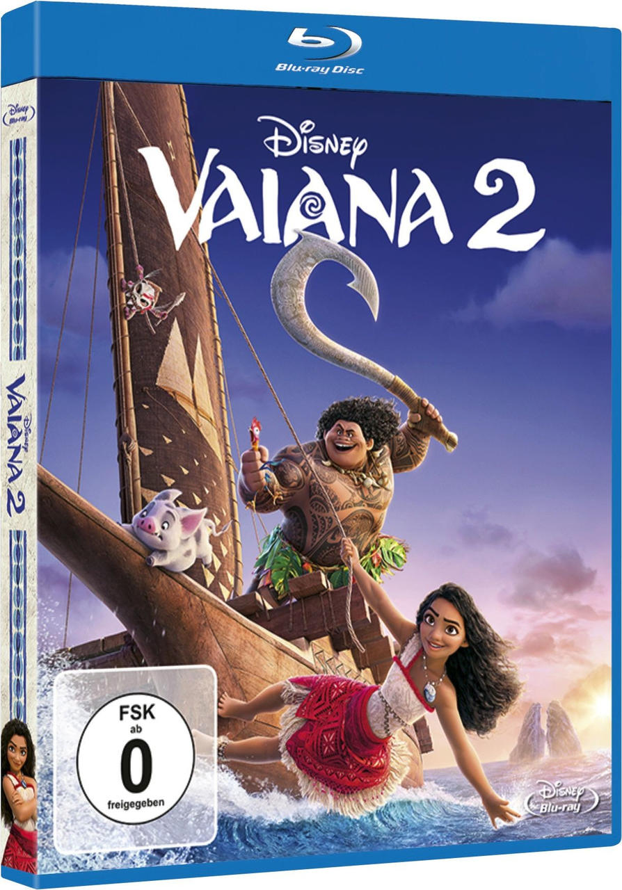 Disney's Vaiana 2 Blu-ray Disc Box-Set-Cover.