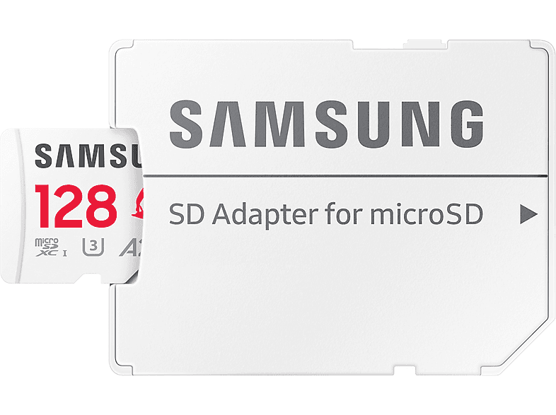 SAMSUNG Sonic the Hedgehog™ 128 GB 180 MB/s Lesen, 130 Schreiben, MicroSD mit SD-Adapter, Mehrfarbig