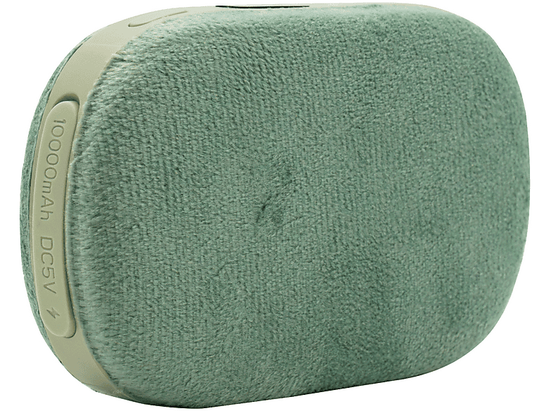 REALPOWER PB-10000W mit Wärmefunktion Powerbank 10.000 mAh Grün