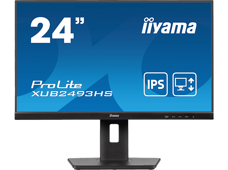 IIYAMA ProLite XUB2493HS-B6 23,8 Zoll  Full-HD  Business Monitor  0,5 ms Reaktionszeit 100 Hz 