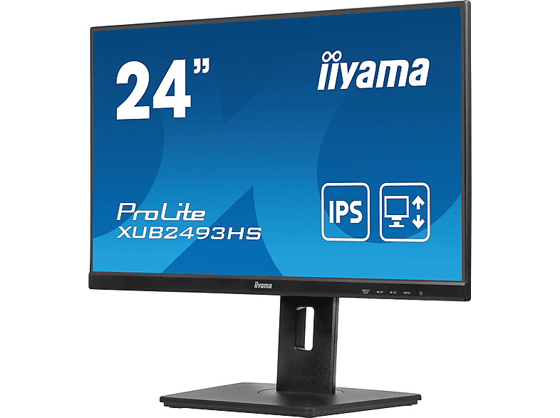 Thumbnail - IIYAMA ProLite XUB2493HS-B6 23,8 Zoll Full-HD Business Monitor (0,5 ms Reaktionszeit, 100 Hz)