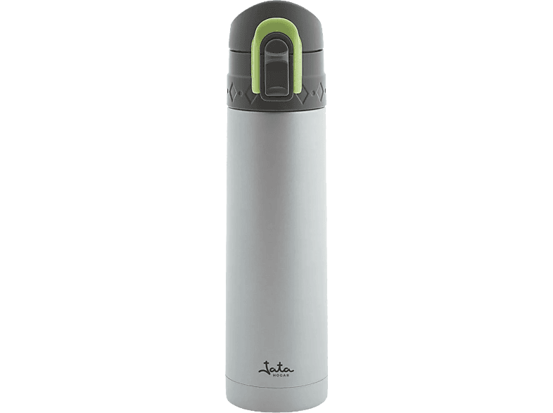 Termo - Jata Mod. 826, 500 ml, Ligero y fácil de transportar, Acero inoxidable, Gris