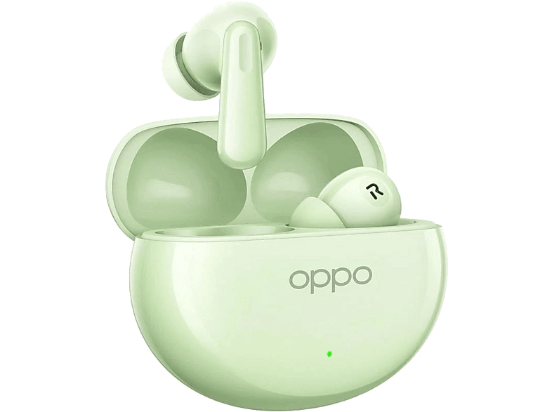Auriculares True Wireless - OPPO Enco Air 4, 43 h Autonomía, Cancelación de Ruido, IP55, Menta fresca
