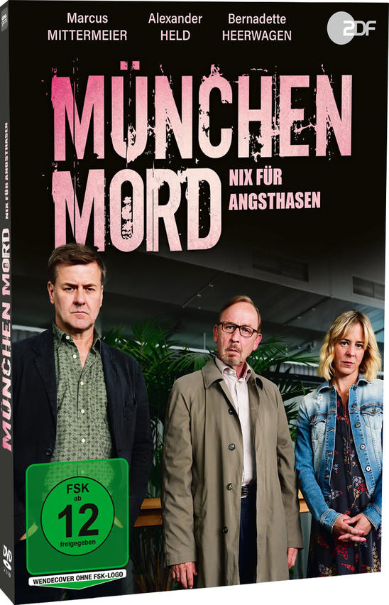 DVD-Cover eines Films. Drei Personen posieren für die Kamera.
