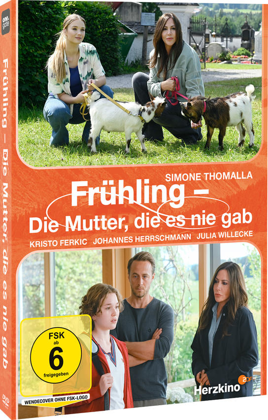 Ein Filmcover mit Menschen und Ziegen auf einem Feld.