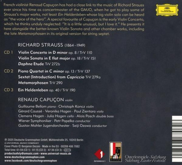 CD-Cover mit Text, einschließlich Albumdetails und Künstlernamen.