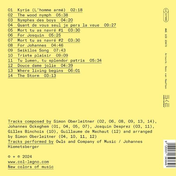 Eine gedruckte Seite mit Text in mehreren Sprachen und einem Musik-Copyright-Hinweis.
