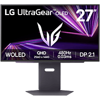 MediaMarkt LG UltraGear 27GX790A-B - 27 inch - 2560 x 1440 (QHD) - 0.03 ms - 480 Hz aanbieding