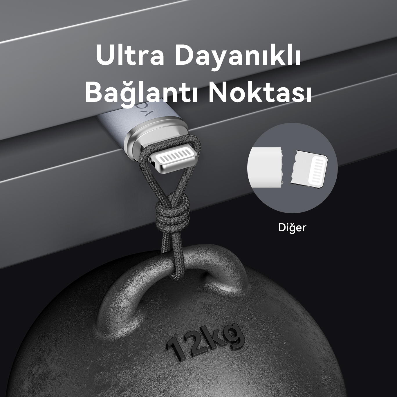 Siyah monitör arkası, stand ve giriş portları.