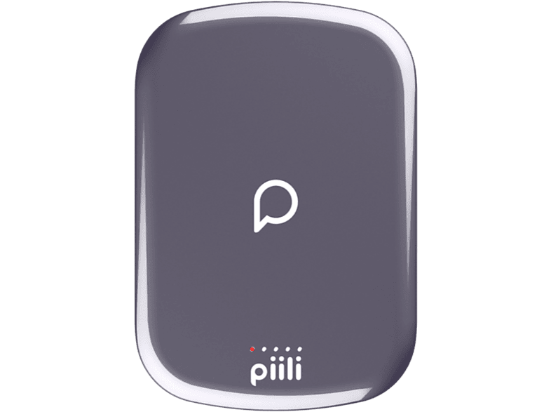 PIILI Manyetik Wireless 5.000 Mah Taşınabilir Şarj Cihazı Gri