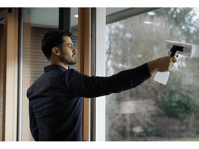 KOENIC KWC 13725 Window Cleaner Fenstersauger, weiß, blau