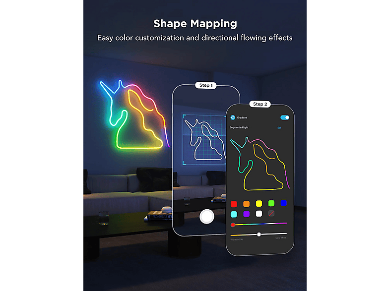 Taśma LED GOVEE H61D5 Różne kolory – zdjęcie 3