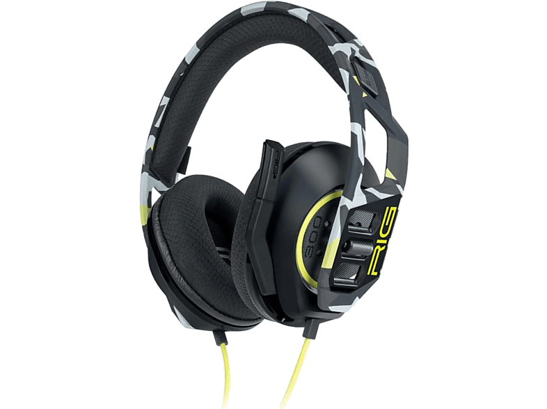 NACON RIG 300 PRO HS, Over-ear Gaming-Headset Acid Camo