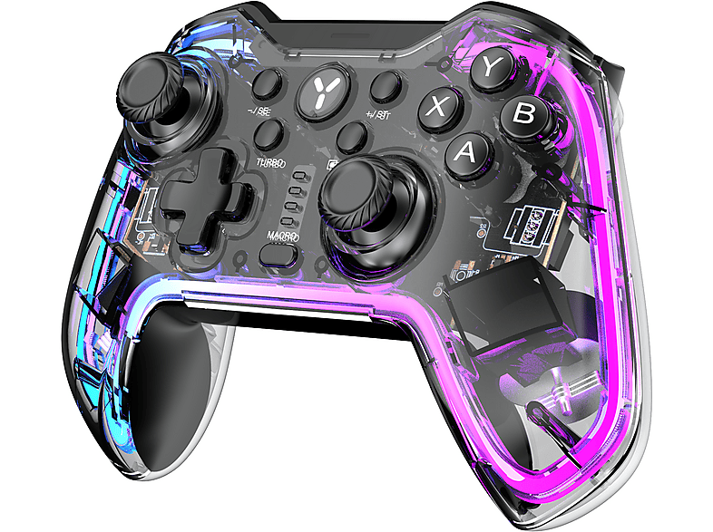 ISY IGP-2000-TP kabelloser Gaming Controller Transparent für Plattformübergreifend — Foto 3 von 5