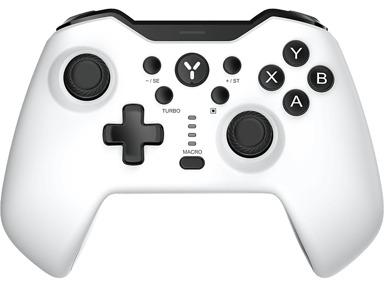 ISY IGP-2000-WT kabelloser Gaming Controller Weiß für Plattformübergreifend