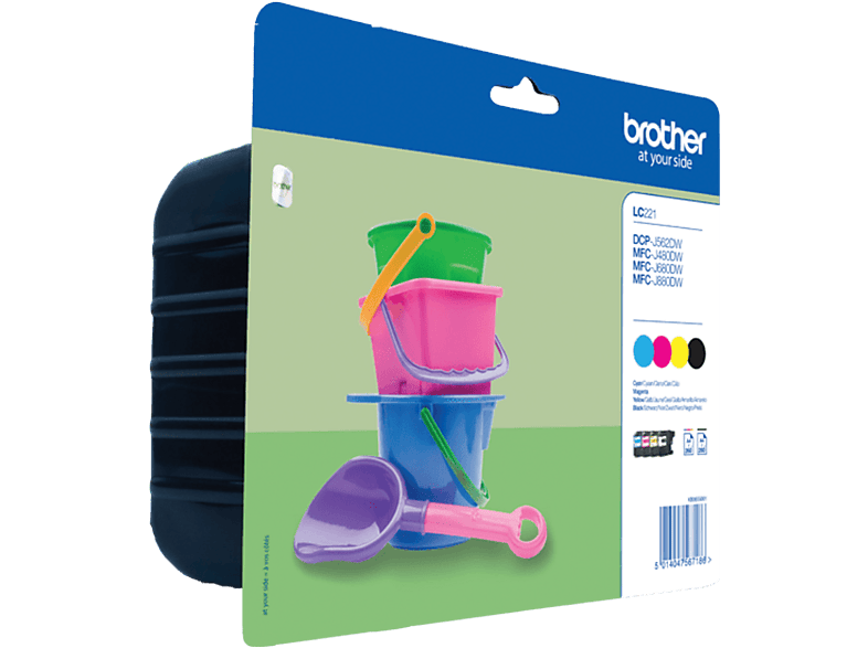 Brother LC-221VALBP Pack d'encre Multipack