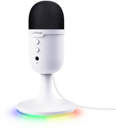 TRUST GXT 234W Yunix USB gaming mikrofon, fehér (25374)