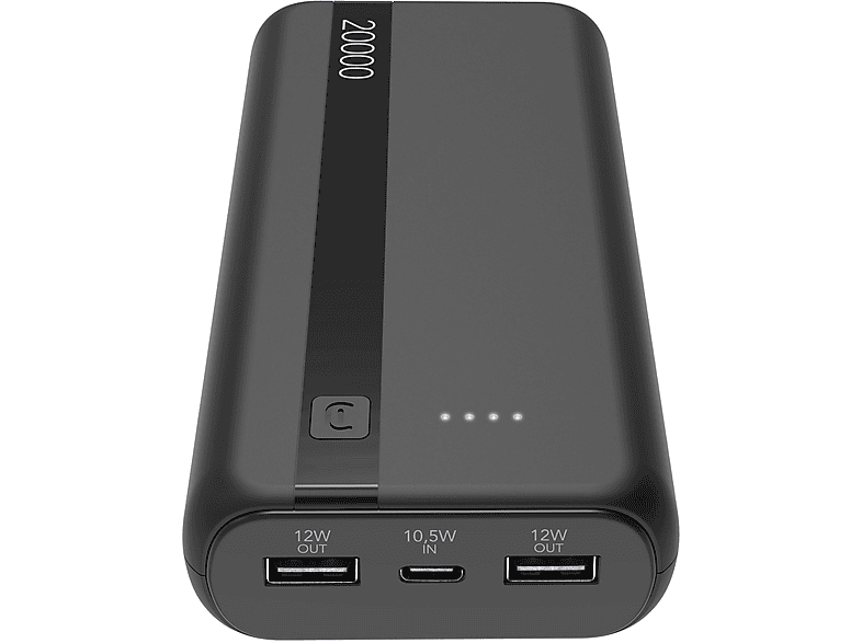 Power Bank Cellularline Batteria portatile 20000