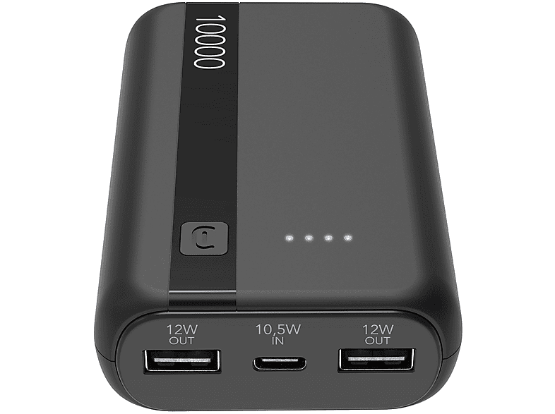 Power Bank Cellularline Batteria portatile 10000