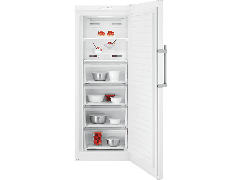AEG AGB332E2NW Gefrierschrank (E, 226 l, 1550 mm hoch, No Frost (verminderte Eisbildung), Weiß)