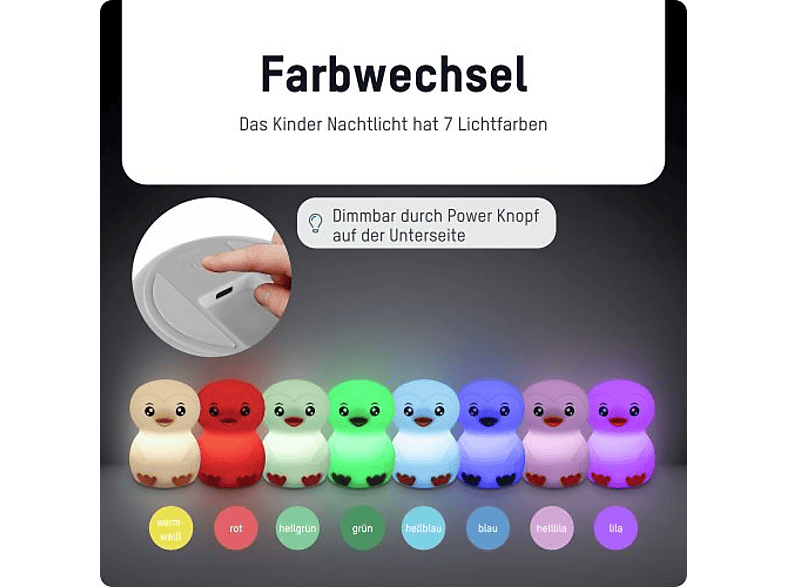 Ansmann Nachtlicht Pinguin — Foto 4 von 5