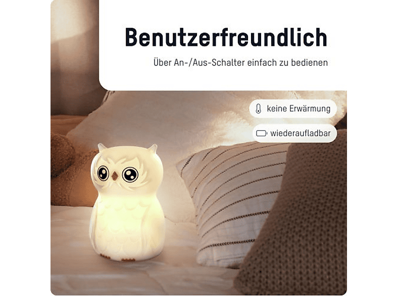 Ansmann Nachtlicht Eule — Foto 5 von 5