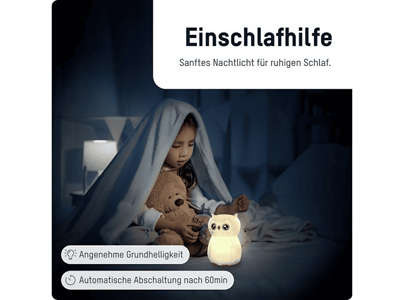 Ansmann Nachtlicht Eule — Foto 3 von 5